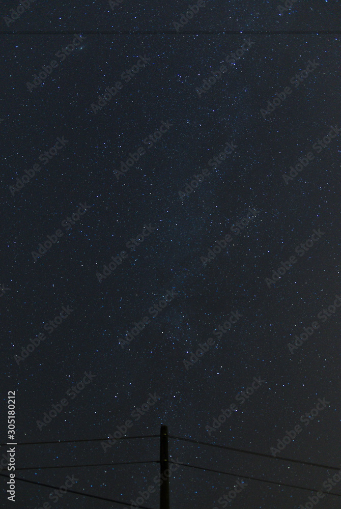 Naklejka premium The Night Sky