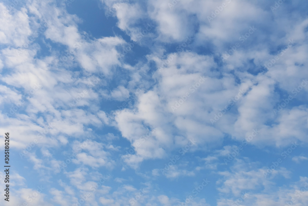 Fototapeta premium clouds sky, blue background. cloud blue sky and sun.