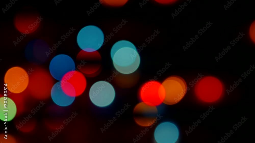 Blur light and colorful on black background Blur light and colorful on black background