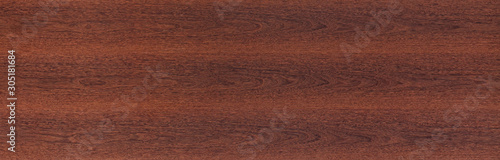 Unusual sucupira veneer background as part of your elegant home interior. photo