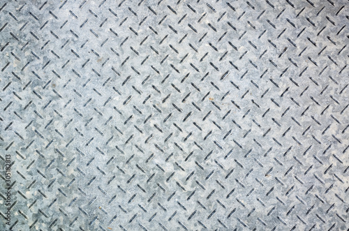 metal diamond plate in gray color
