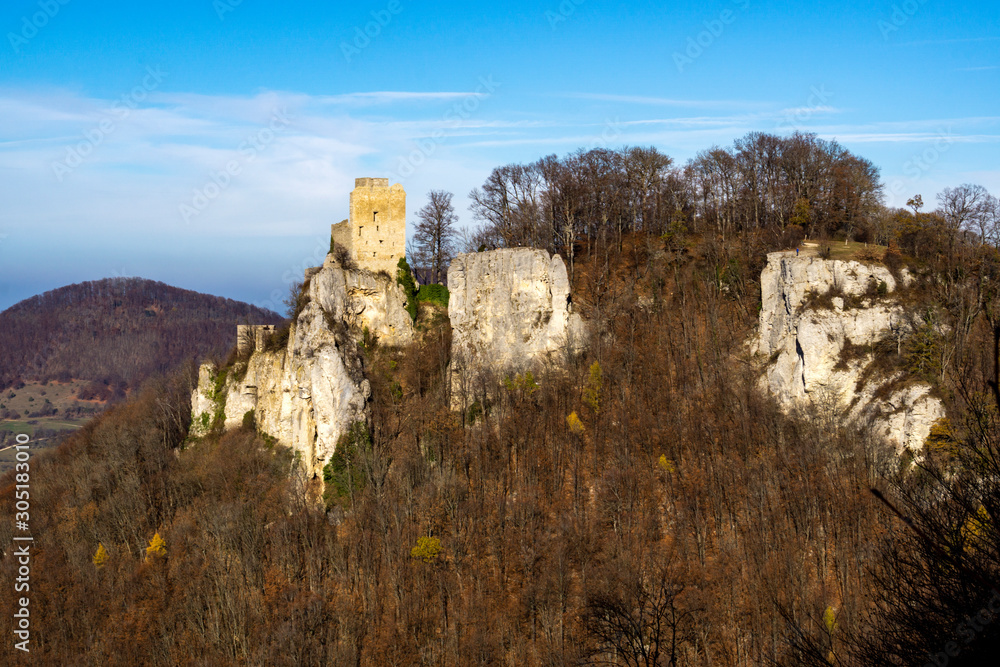 Burg Reußenstein Landschaft