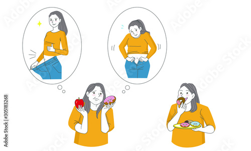 肥満女性_ダイエット