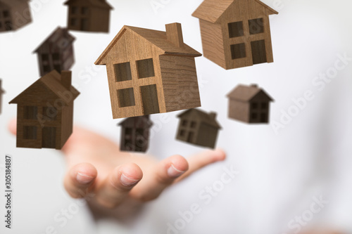 house in among houses for r...