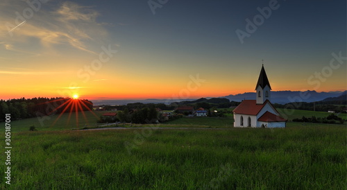 Morgenstund im Chiemgau photo