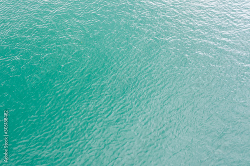 aerial view of water wave