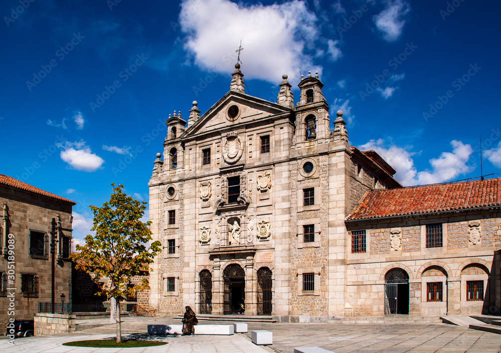 Convent of Santa Teresa in Avila, Spain.