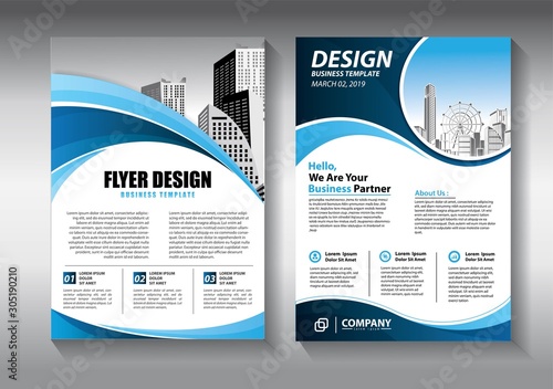 Brochure design, cover modern layout, annual report, poster, flyer in A4 with colorful triangles, geometric shapes for tech, science, market with light background