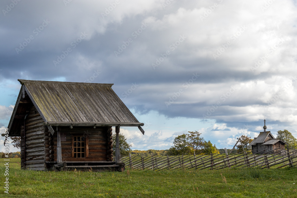 old house in village old house in village