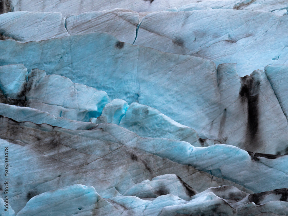 Background texture of glacier.