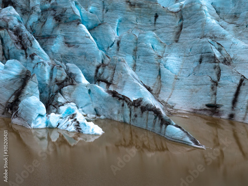 Obraz na płótnie Background texture of glacier. w salonie