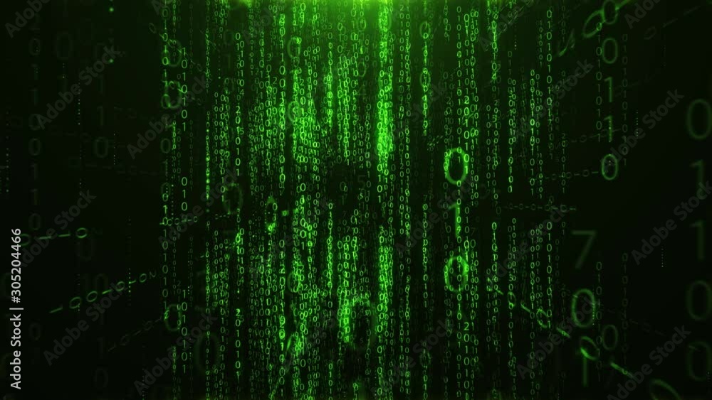 Abstract Binary Codes Green Background. Digital Electronics. Abstract Binary Codes Green Background. Digital Electronics.