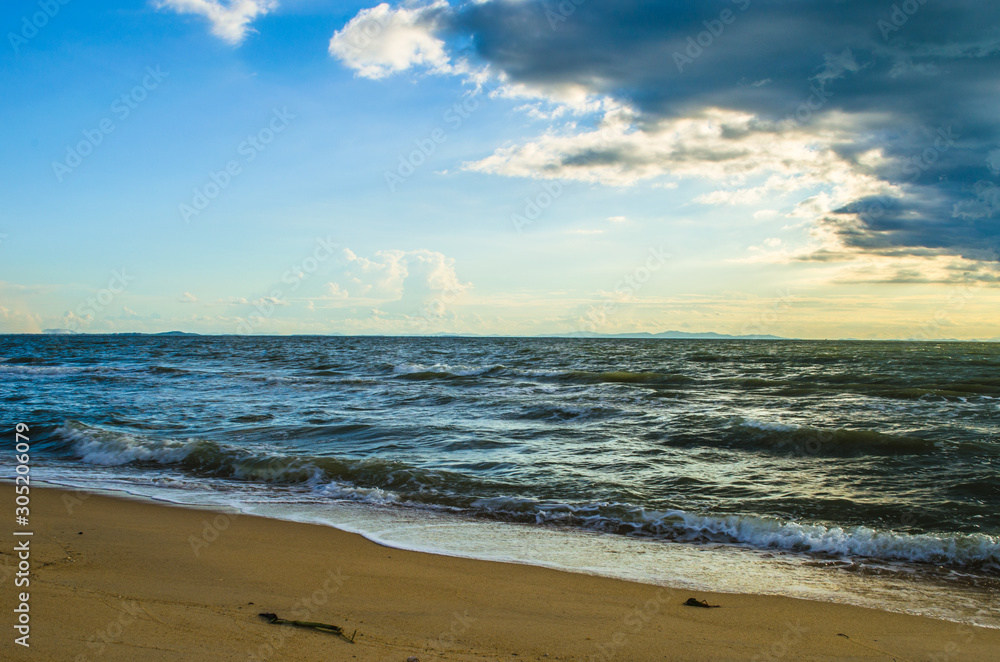 Beautiful beaches and blue skies