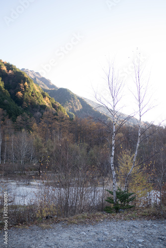 A lake of the mountainside