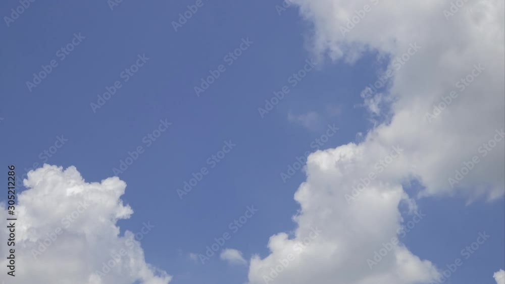 Vdo. clouds moving in strong wind with blue sky background. Vdo. clouds moving in strong wind with blue sky background.