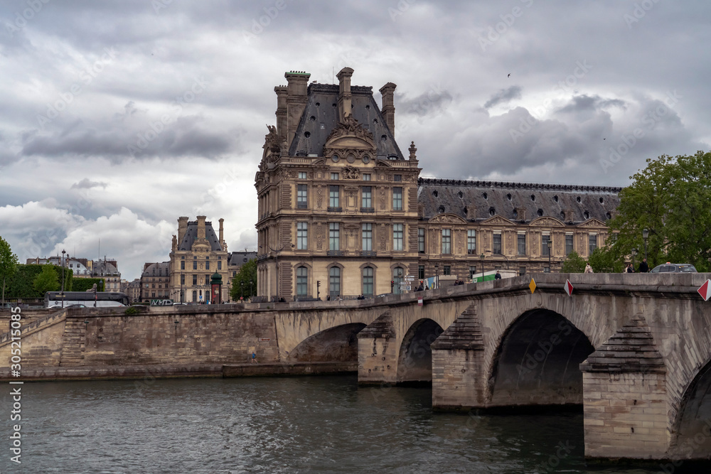 Walk along the Seine, Paris, France Walk along the Seine, Paris, France