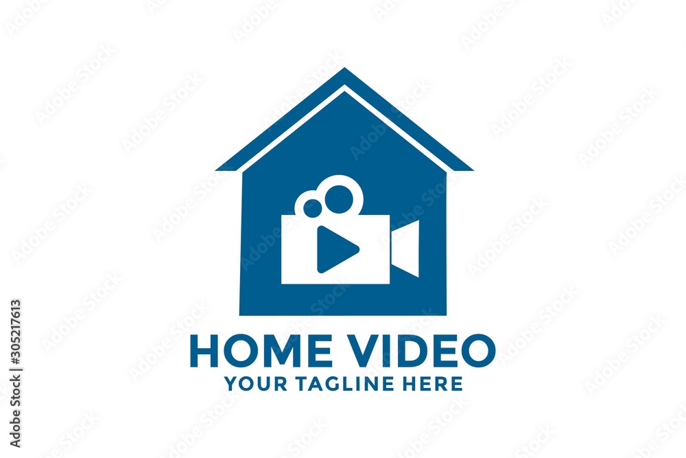 Home Video , Home Cinema Logo vector template Home Video , Home Cinema Logo vector template