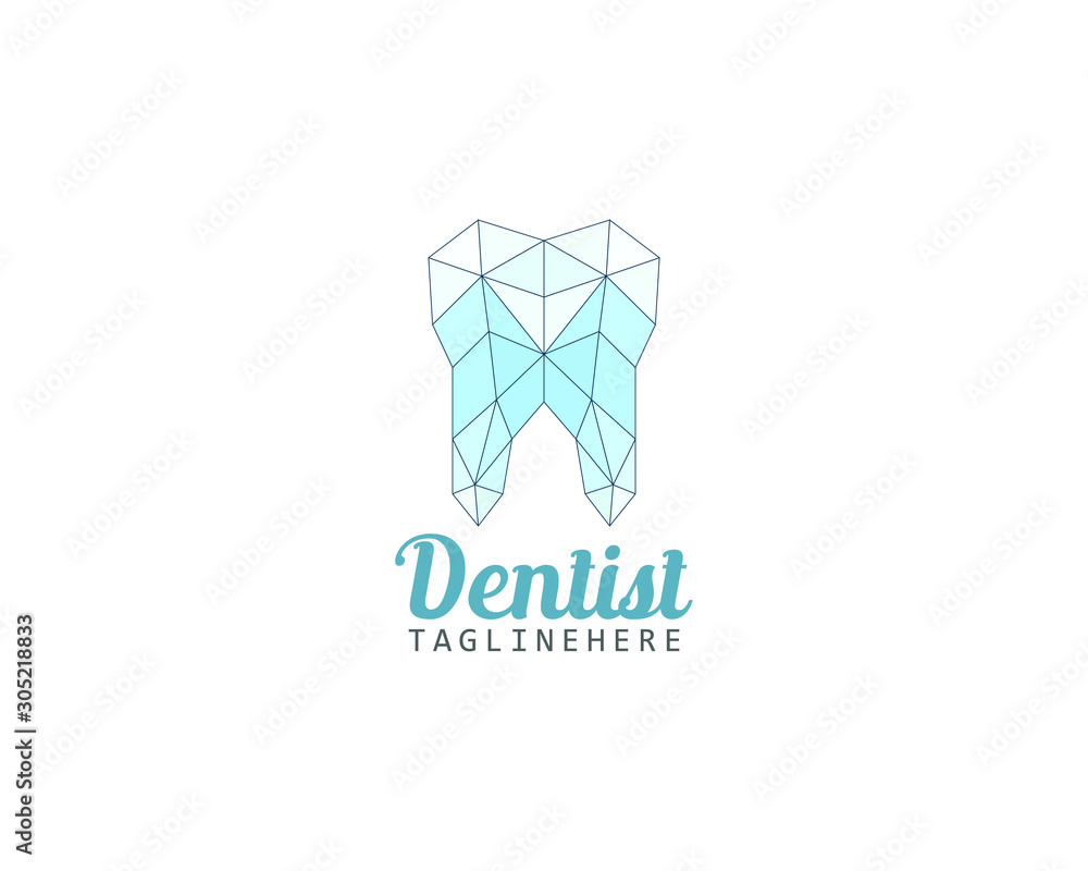 Dentist and tooth Logo Design Template Vector Dentist and tooth Logo Design Template Vector