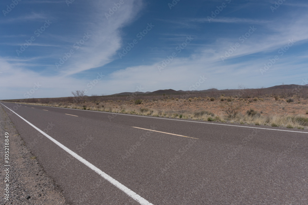 New Mexico state highway nine.
