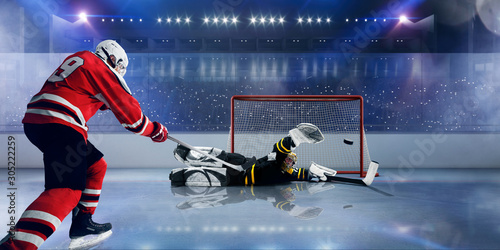 Photography Ice hockey.