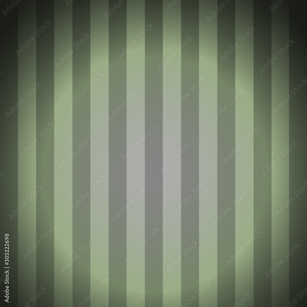 Background of green lines interspersed with gray lines and diffuse light in the center - vector Background of green lines interspersed with gray lines and diffuse light in the center - vector