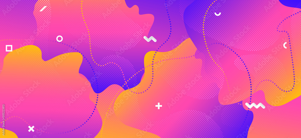 Colorful Fluid Shapes. Minimal Geometric Colorful Fluid Shapes. Minimal Geometric