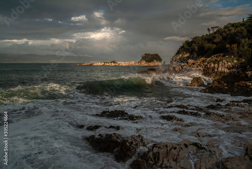 Corfu shoreline