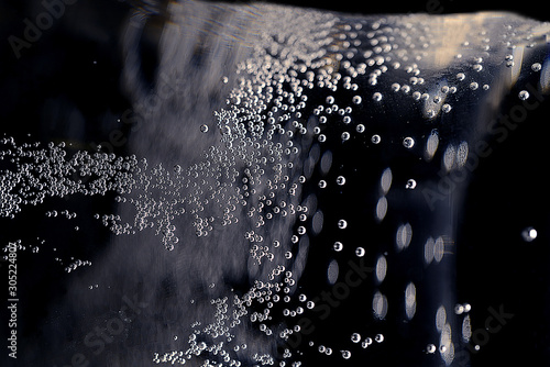 Canvas Print water drops on glass nacka swden stockholm
