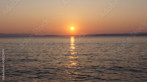  Sunset on the Sea of ​​Japan in the summer of 2012