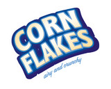 logo corn flakes on white