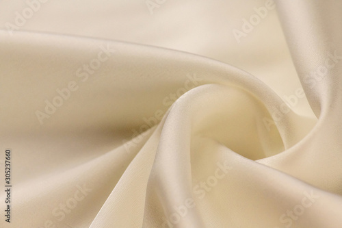 Texture, background, template. Silk fabric white, silk drapery and upholstery fabric from the courtyard - curtains - Solid fabrics for backs and pillows and pearls