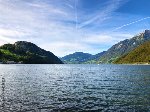 Alpnachersee Lake, Stansstad - Canton of Nidwalden & Canton of Obwalden or Canton of Obwald, Switzerland photo