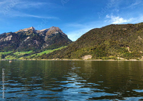 Alpnachersee Lake, Stansstad - Canton of Nidwalden & Canton of Obwalden or Canton of Obwald, Switzerland photo