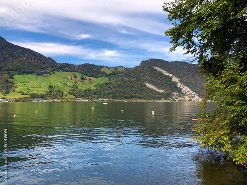 Alpnachersee Lake, Stansstad - Canton of Nidwalden & Canton of Obwalden or Canton of Obwald, Switzerland photo