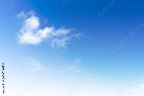 Blue skies sky, clean weather, time lapse blue nice sky. Clouds and sky , White Clouds & Blue Sky,Narathiwat Province, Thailand.