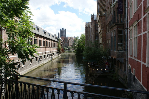 Ghent, capital of the province of East Flanders in the Flemish Region