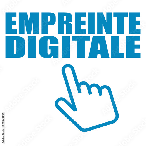 Logo empreinte digitale.