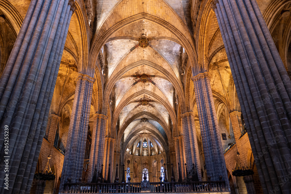 The Barcelona cathedral