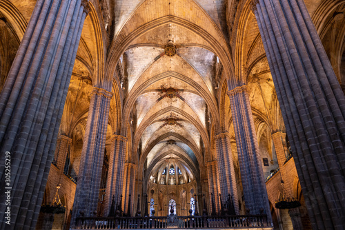 The Barcelona cathedral