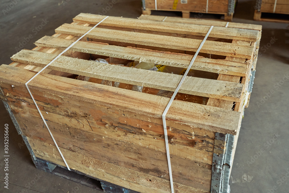 fragile cargo, ready for shipment to the transport company. fragile cargo, ready for shipment to the transport company.