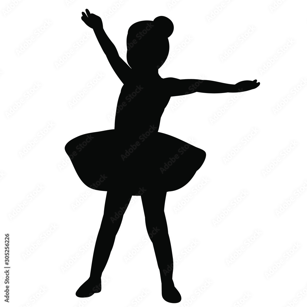 vector, isolated, silhouette of a dancing ballerina, ballet vector, isolated, silhouette of a dancing ballerina, ballet