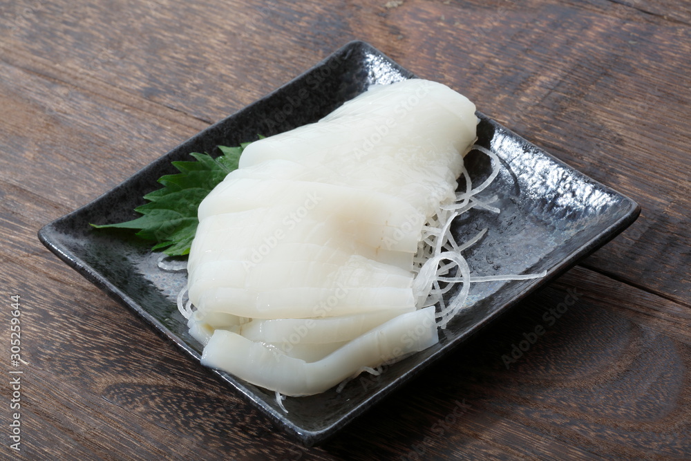 Squid Sashimi