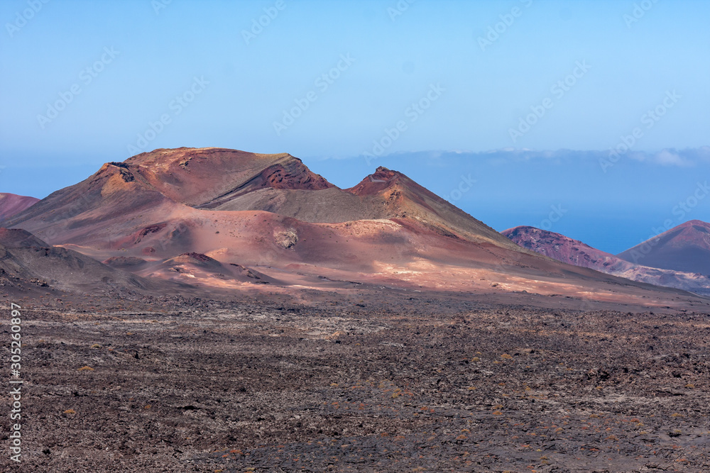 Vulkanlandschaft auf Lanzarote