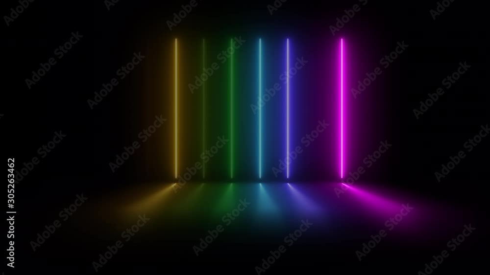 spectrum neon electric background, abstract colorful animation spectrum neon electric background, abstract colorful animation