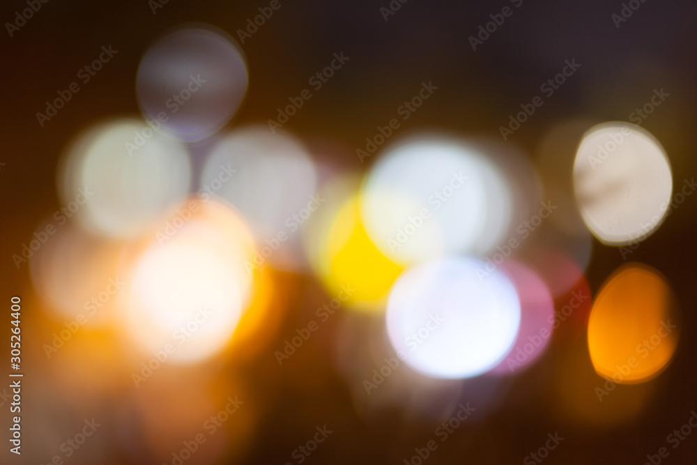 Different abstract blue christmas bokeh light-dark background