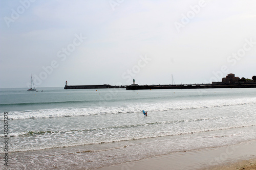 vue sur front de mer   Sable de L Olonne