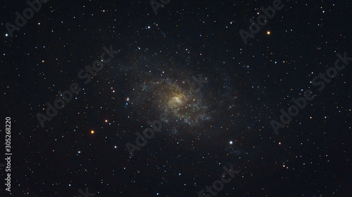 Fototapeta Naklejka Na Ścianę i Meble -  The Triangulum Galaxy photographed from Vorderweidenthal in Germany.
