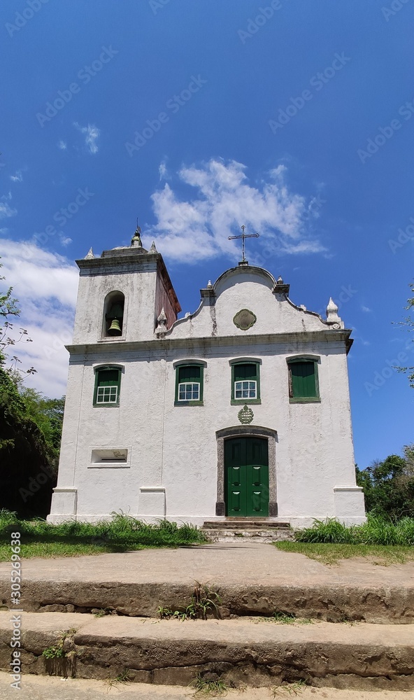 Igreja em Freguesia de Santana, Ilha Grande