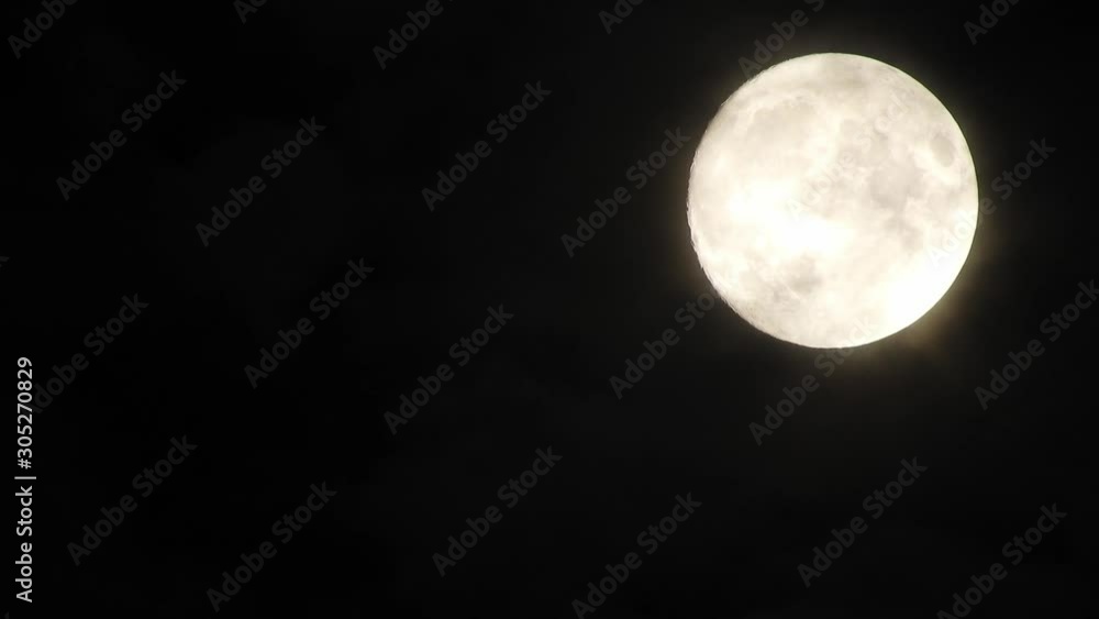 moon at night with cloud real time. 4k video full moon in the black sky. Clouds passing by moon at night. night sky with cloudy weather moon at night with cloud real time. 4k video full moon in the black sky. Clouds passing by moon at night. night sky with cloudy weather