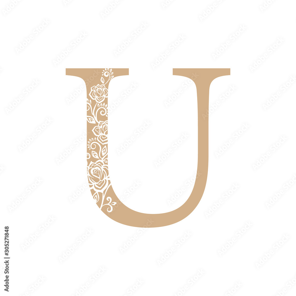 vector illustration flower Initial letter luxury beauty flourishes ornament monogram wedding icon logo vintage vector illustration flower Initial letter luxury beauty flourishes ornament monogram wedding icon logo vintage